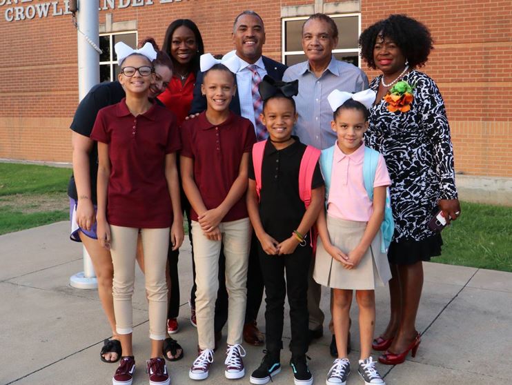  Students posing for a photo