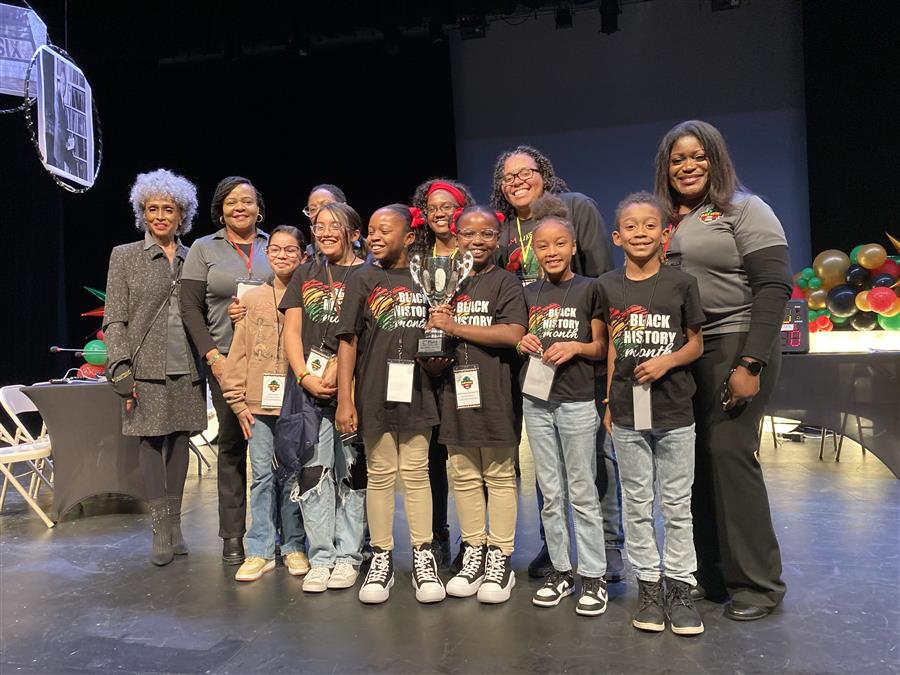 2023 Black History Quiz Bowl Students 