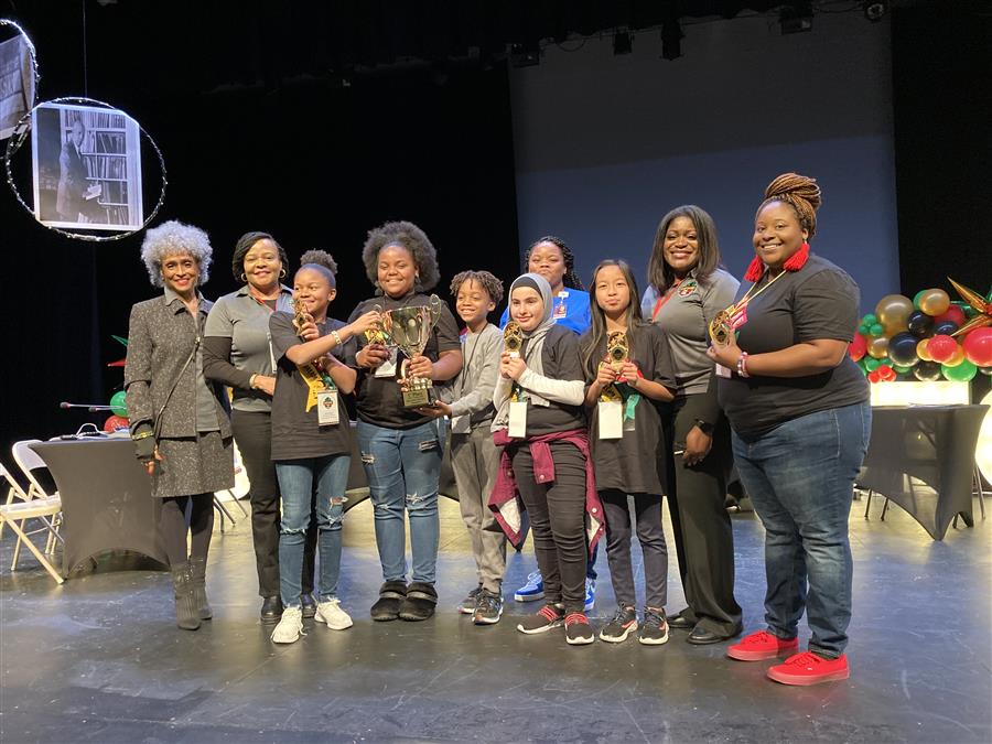 2023 Black History Quiz Bowl Students 