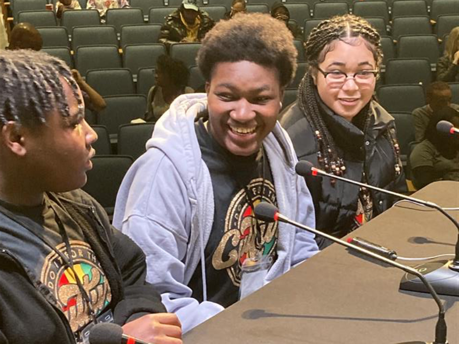 2023 Black History Quiz Bowl Students 