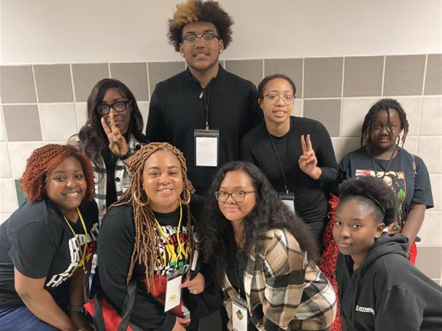 2023 Black History Quiz Bowl Students 